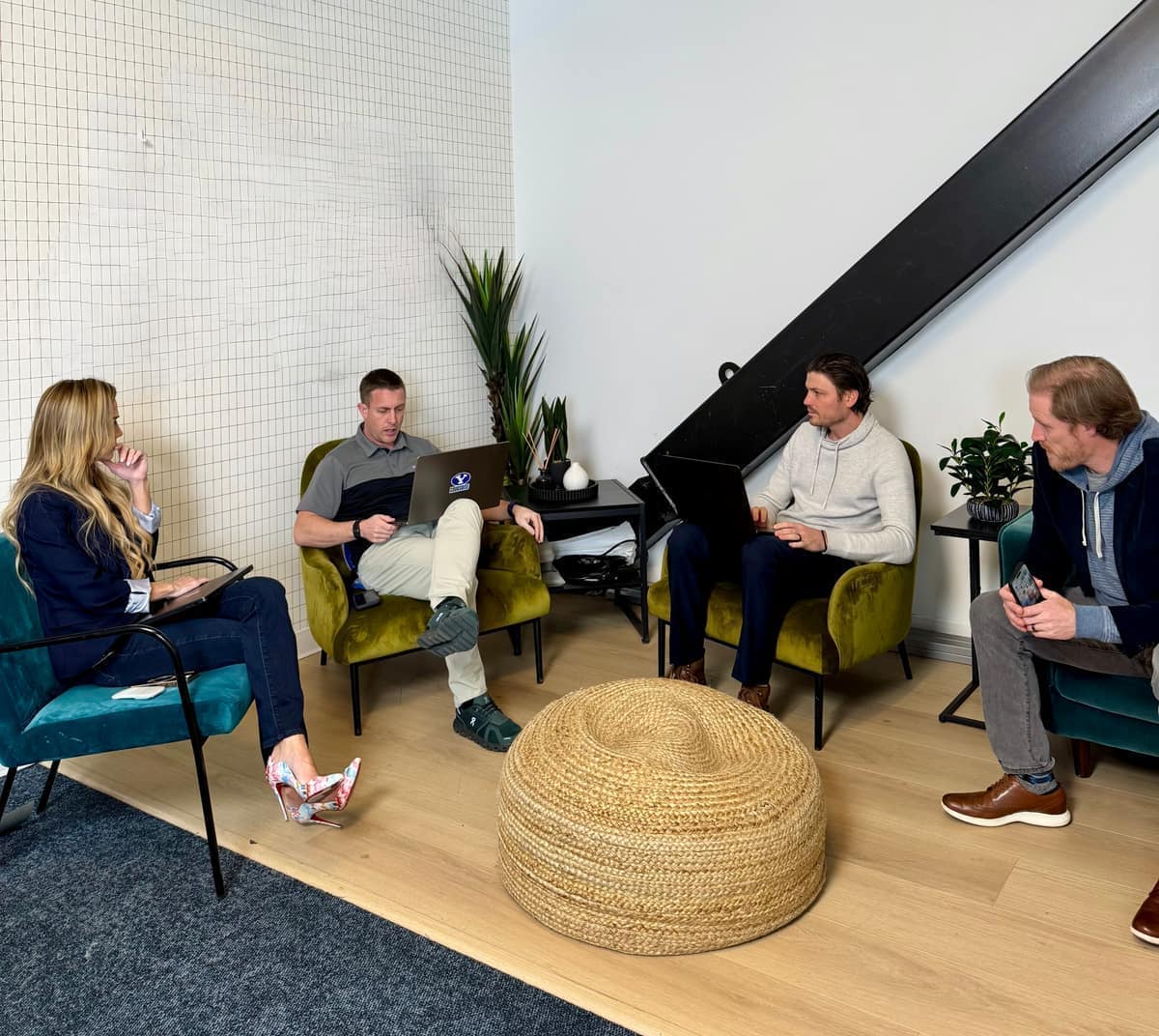 GenAIPI team in a hands-on working session with a client